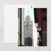 A View of the Wrigley建物 ポストカード (正面/裏面)