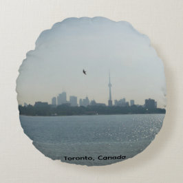 A view of Toronto Round Pillow ラウンドクッション