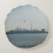 A view of Toronto Round Pillow ラウンドクッション (裏面)