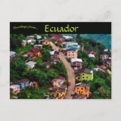 A View of Zaruma Ecuador ポストカード (正面)