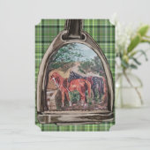 a view through a stirrup  (スタンド正面)