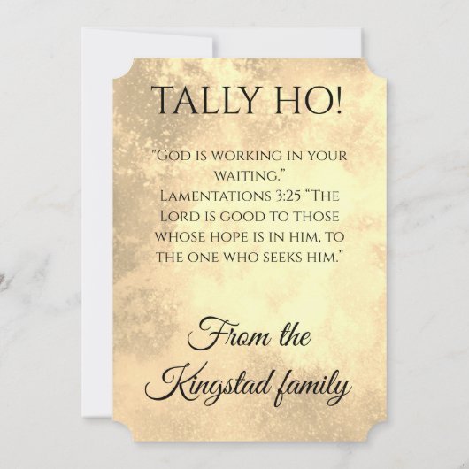 a view through a stirrup  (裏面)