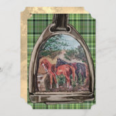 a view through a stirrup  (正面/裏面)