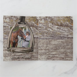 a view through a stirrup  カード