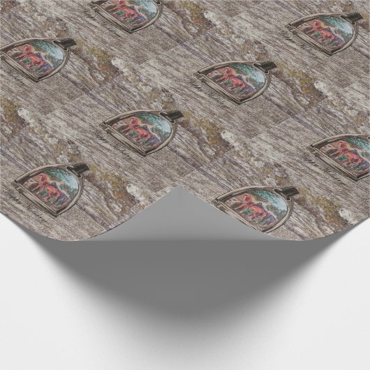 a view through a stirrup  ラッピングペーパー (角)