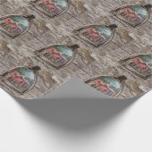 a view through a stirrup ラッピングペーパー (角)