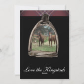 a view through the stirrups シーズンカード (裏面)