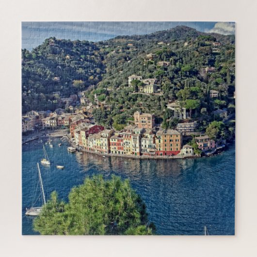 A View to Portofino, Italia - 20x20 - 676個。 ジグソーパズル (縦)