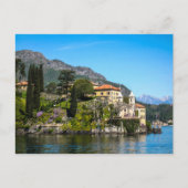 A villa on Lake Como,イタリア – はがき (正面)