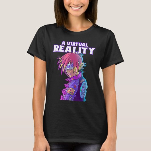 A VIRTUAL REALITY VR Tシャツ (正面)