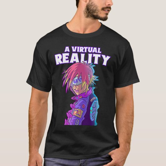 A VIRTUAL REALITY VR Tシャツ (正面)
