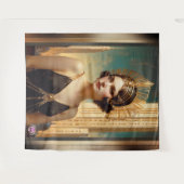 A Vision Of アールデコエレガンスAI Art by Xzendor7 タペストリー (正面(横))