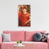 A Vision Of FIammetta 1878 Dante Gabriel Rossetti キャンバスプリント (インサイチュ (リビング))