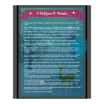 A Visit From St. Nicholas – ホリデーポスター