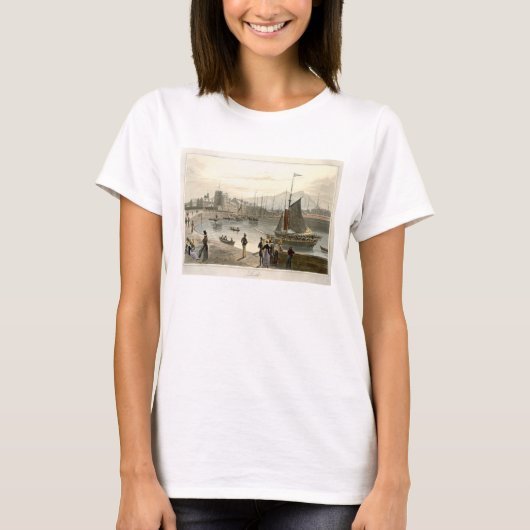 A Voyage Gからレイスに到着するフェリーのまわりに Tシャツ (正面)