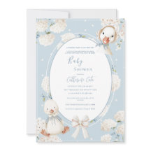 A Waddle Baby is on the Way Whimsical Baby Shower