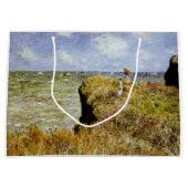 A Walk on the cliffs at Pourville ラージペーパーバッグ (正面)