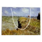 A Walk on the cliffs at Pourville ラージペーパーバッグ (裏面)