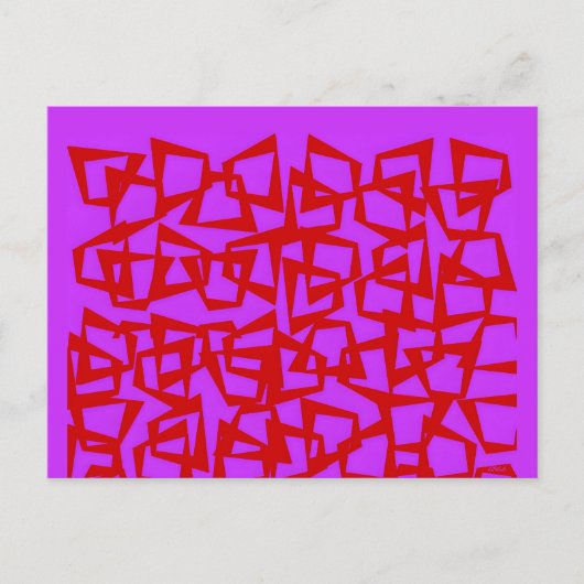 A Wall of Quarter-Century Modernism ポストカード (正面)