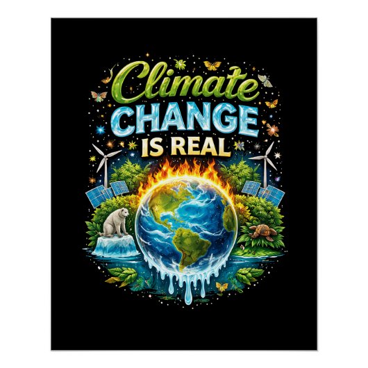 A Warming World ポスター (正面)