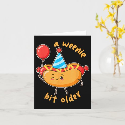 A Weenie Bit Older Apparel Kawaii Party  カード (黄色い花)