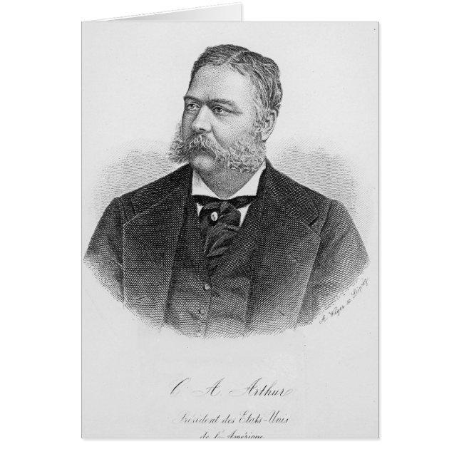 A. Weger著刻まれるChester Alan Arthur (正面)