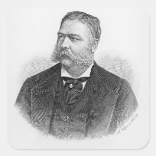 A. Weger著刻まれるChester Alan Arthur スクエアシール