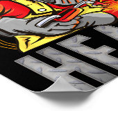 A Welder Melted My Heart Valentine Wife Girlfriend ポスター (角)