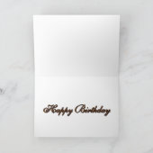 A whimsical Badger on the tracks offers Pie シーズンカード (内部)