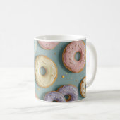A Whimsical Pastel Donut Dream コーヒーマグカップ (正面右)