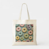 A Whimsical Pastel Donut Dream トートバッグ (裏面)