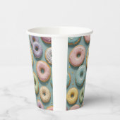 A Whimsical Pastel Donut Dream 紙コップ (左)