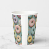 A Whimsical Pastel Donut Dream 紙コップ (右)