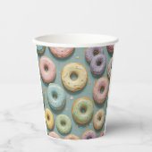 A Whimsical Pastel Donut Dream 紙コップ (正面)