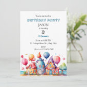 A Whimsical Village of Balloon 招待状 (スタンド正面)