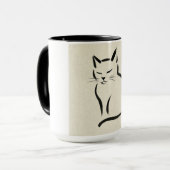 “A Whisper from the Heart” マグカップ (正面左)