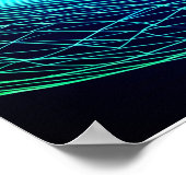 A White Glowing Angel Resting in His Hand Poster ポスター (角)