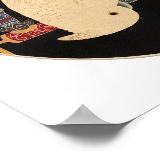 A White Macaw, Jakuchū ポスター (角)