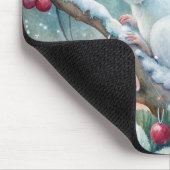 A White Squirrel マウスパッド (コーナー)