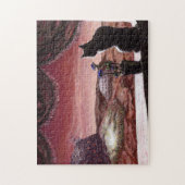 A Whole New World - Sci-Fi - Cat on火星 ジグソーパズル (縦)