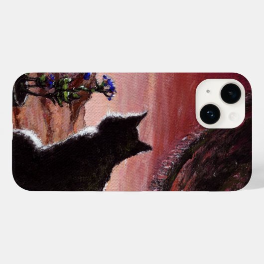 A Whole New World - Sci-Fi - Cat on火星 Case-Mate iPhoneケース (裏面 (横))