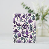 A Wiccan Pattern 1 ポストカード (スタンド正面)