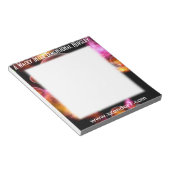 A Wicky次元間子供部屋メモ帳 ノートパッド (アングル)