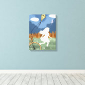 A Wing Ahead I – Childhood Freedom & Play キャンバスプリント (インサイチュ (ウッドフロア))