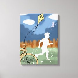 A Wing Ahead II – Childhood Freedom & Play キャンバスプリント