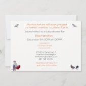 A Winter Baby Shower-Gender Neutral: Invitation 招待状 (裏面)