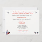 A Winter Baby Shower-Gender Neutral: Invitation 招待状 (裏面)