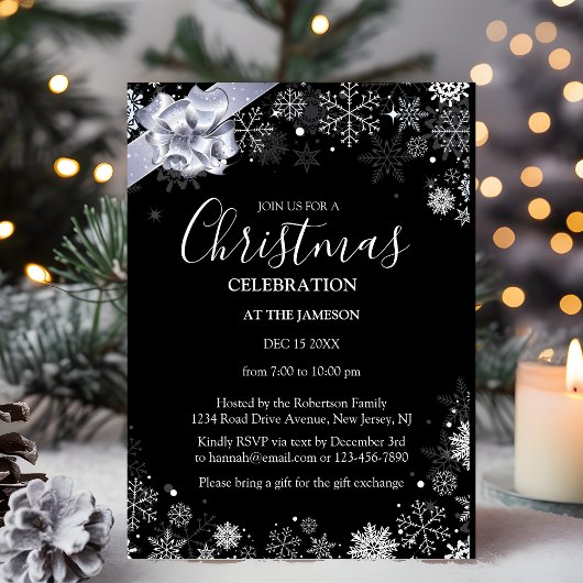 A Winter Wonderland: Join Us for a Festive Christm シーズンカード