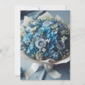 A Winter Wonderland Wedding Invitation 招待状 (裏面)