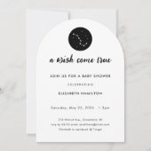 A Wish Come True Big Dipper Baby Shower Invitation 招待状 (正面)